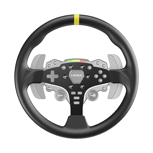 Summer Car Steering Wheel Cover Four Seasons Universal 38 cm, Car Booster Non-Slip Handle, Mahogany