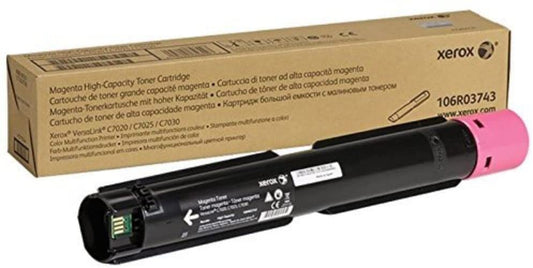 Xerox VersaLink C7020 /C7025 /C7030 Magenta High Capacity Toner-Cartridge (9,800 Pages) - 106R03743