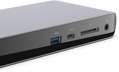 Belkin Thunderbolt 3 Dock Pro w/ 2.6ft Thunderbolt 3 Cable (Thunderbolt Dock for MacOS and Windows) Dual 4K @60Hz, 40Gbps Transfer Speeds, 85W Upstream Charging Thunderbolt Pro Cable