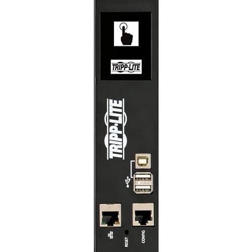 Tripp Lite PDU3XEVSR6G60A 24-Outlets PDU - Switched - IEC 60309 60A Red 3P+N+E - 12 X IEC 60320 C13, 12 X IEC 60320 C19-415 V AC - Network (RJ-45) - 0U - Vertical - Rack Mount - Rack-Mountable - TAA