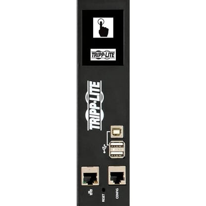 Tripp Lite PDU3XEVSR6G60A 24-Outlets PDU - Switched - IEC 60309 60A Red 3P+N+E - 12 X IEC 60320 C13, 12 X IEC 60320 C19-415 V AC - Network (RJ-45) - 0U - Vertical - Rack Mount - Rack-Mountable - TAA
