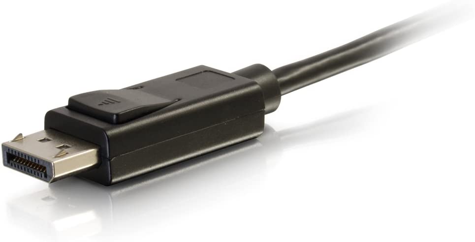 C2g/ cables to go C2G Mini Display Port to Display Port Adapter, 8K, Male to Male, Black, 6 Feet (1.82 Meters), Cables to Go 54301 Mini Male to Adapter Male 6 Feet Black