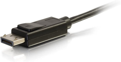 C2g/ cables to go C2G Mini Display Port to Display Port Adapter, 8K, Male to Male, Black, 6 Feet (1.82 Meters), Cables to Go 54301 Mini Male to Adapter Male 6 Feet Black