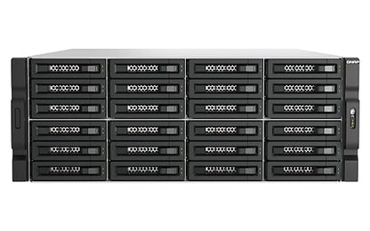 QNAP TL-R2400PES-RP-US 24 Bay 4U PCIe Interface 24-Bay JBOD, Supporting SATA Drives, for petabyte-Scale Expansion Designed specifically NAS (Diskless)