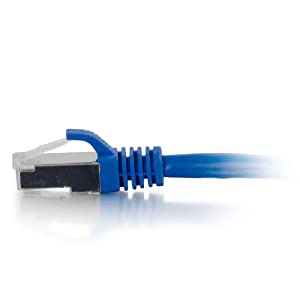 C2g/ cables to go C2G 00797 Cat6 Cable - Snagless Shielded Ethernet Network Patch Cable, Blue (7 Feet, 2.13 Meters) STP 7 Feet Blue