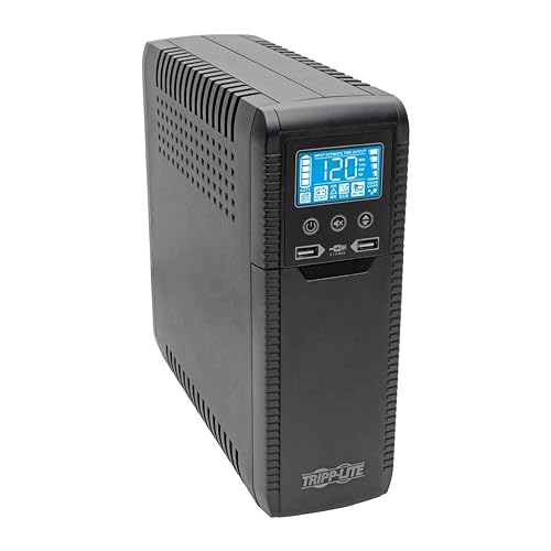 Tripp Lite ECO Series Desktop UPS Systems With USB Monitoring, 8 Outlets 1000 VA, 316 J