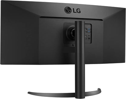 LG 34WP85CN-B.AUS 34” Curved UltraWide QHD IPS HDR Monitor with USB Type C