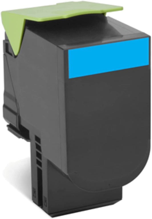 Lexmark 80C1XC0 Cyan Extra High Yield Return Program Toner