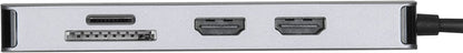 Targus USB-C Alt. Mode Dual HDMI 4K Docking Station with 100W PD Pass-Thru
