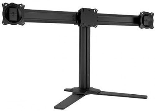 Chief KONTOUR Free Standing 3x1/2x1 Array - Up to 30" Screen Support - 30 lb Load Capacity - 21.1" Height x 40.2" Width x 15.5" Depth - Floor Stand - Black - Tilt, Adjustable Angle, Cable Management