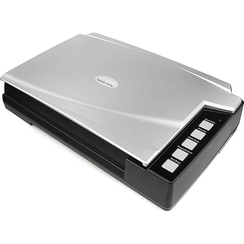 OpticBook A300 Plus Scanner, Silver/Black