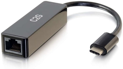 C2g/ cables to go C2G 29826 USB-C to Ethernet Network Adapter, Black