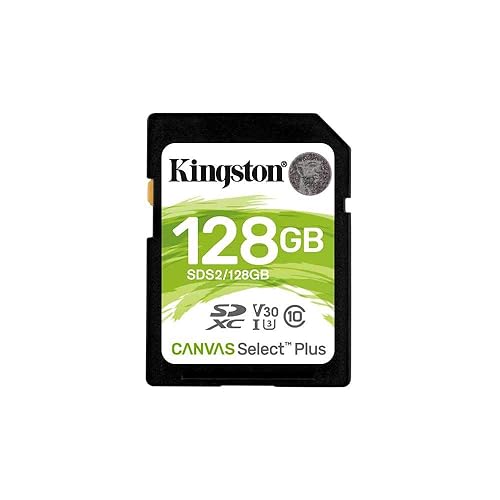 Kingston 128GB SDXC Canvas Select Plus 100R C10 UHS-I U3 V30 (SDS2/128GBCR)