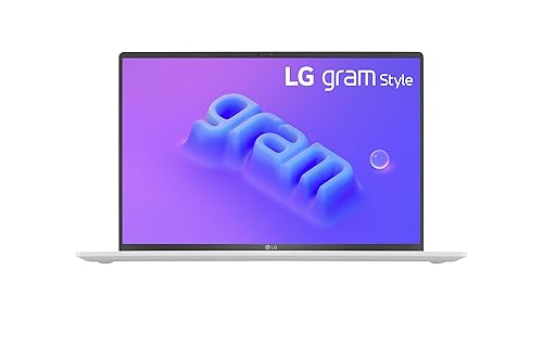 LG Gram Style 16'' Ultra-Lightweight with 16:10 OLED Display and Intel® Evo 13th Gen. Processors, 16GB LPDDR5, 512GB SSD, Dynamic White 16" 16GB 512GB
