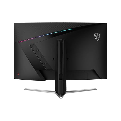 MSI MAG 325CQRF QD E2 31.5-inch 2560 x 1440 (QHD) Computer Monitor, 180Hz, Adaptive-Synch, HDMI, DP Port, VESA Mountable, Tilt, Speaker, 0.5ms, Black