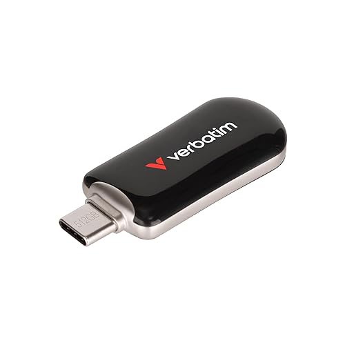 Verbatim Plectra USB-C Flash Drive Black 512GB Black