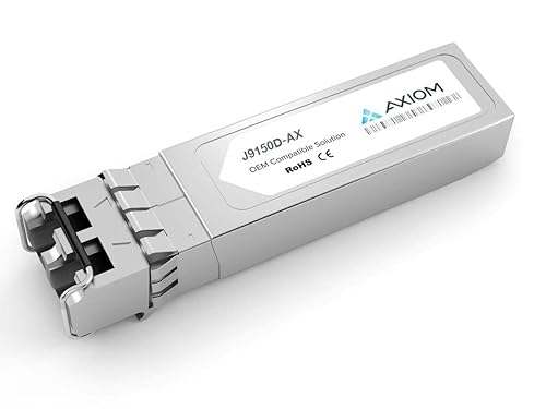 Axiom 10GBASE-LR SFP+ Transceiver for Aruba - J9151D - 100% Aruba Compatible 10GBASE-LR SFP+