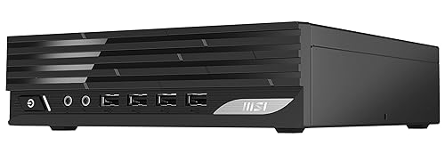 MSI PRO DP21 (MFF) Desktop, Intel Core i7-13700, UHD 730, 32GB Memory, 2TB SSD, WiFi 6E, Windows 11 Pro (13M-695US), Black i7-13700 UHD 730 Windows 11 Pro