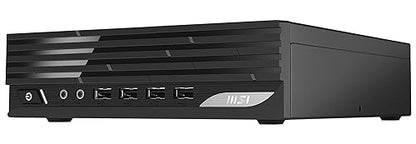 MSI PRO DP21 (MFF) Desktop, Intel Core i7-13700, UHD 730, 32GB Memory, 2TB SSD, WiFi 6E, Windows 11 Pro (13M-695US), Black i7-13700 UHD 730 Windows 11 Pro
