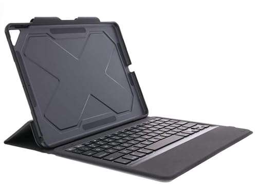 ZAGG 7 Color Backlit Case and Bluetooth Keyboard for 2017 Apple iPad Pro 10.5" and 2019 iPad Air 10.5" - Black, ID9RMK-BB0