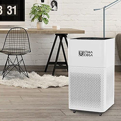 ULTIMA COSA Aria Fresca 500 Air Purifier White Cover 500 Sqft 4, Small