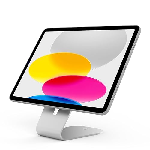 Maclocks Hover Tab Universal Security Display Stand for Tablets and Smartphones, Silver