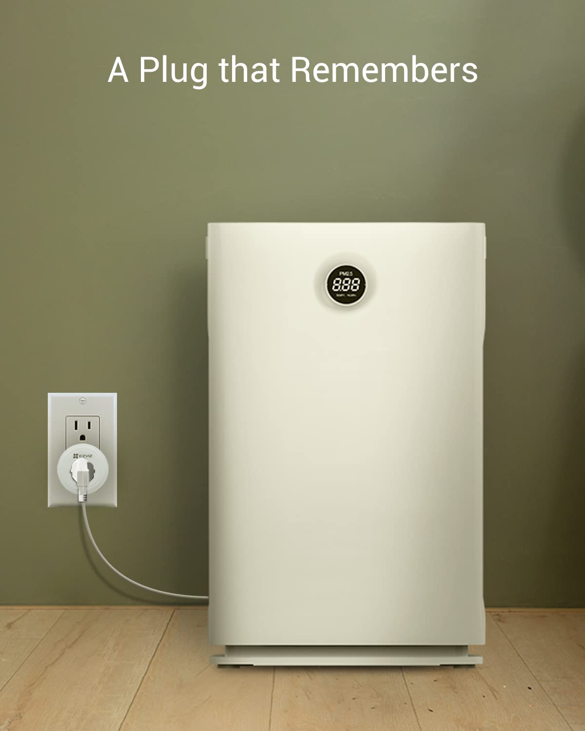 EZVIZ Smart Plug T30-A 1 Pack