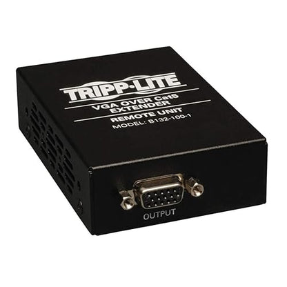 Tripp Lite by Eaton VGA over Cat5/6 Extender, Box-Style Receiver for Video, Up to 1000 ft. (305 m), TAA - 1000 ft Range - 1 x Network (RJ-45) - 1920 x 1440 - Twisted Pair - Wall Mountable, Rack-mountable, Pole-mountable - TAA Compliant