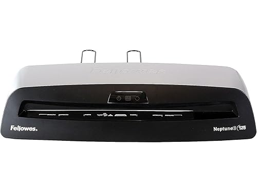 Fellowes Neptune3 Advanced 4-Roller Laminator -7 mil Lamination Thickness, Silver, Black, 4.6" x 20" x 5.5", 5721401