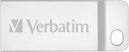 Verbatim 64GB Metal Executive USB Flash Drive - Silver 64 GB 2.0 Silver