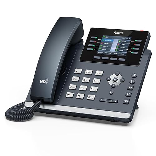 Yealink SIP-T44W IP Phone T44W PoE (Power Adapter NOT Included)