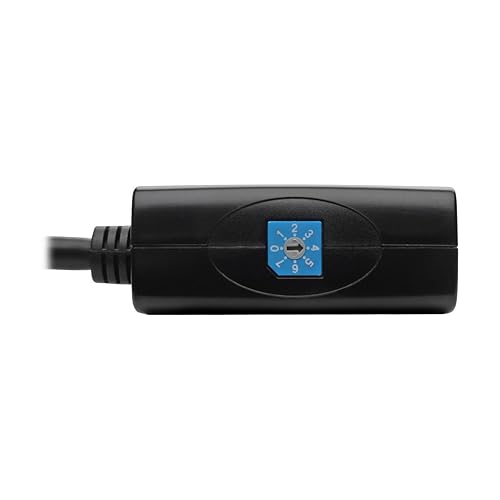 Tripp Lite HDMI Over Cat5/Cat6 Active Extender Kit, Transmitter & Receiver, USB Powered, Video & Audio, 1080p at 60Hz (B126-1A1-U), Black Extender Kit HDMI, BUS Powered