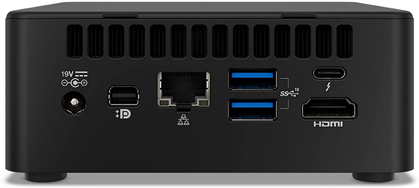 Intel NUC 11 Pro NUC11PAHi5 Panther Canyon Desktop Mini PC,Intel® Core™ i5-1135G7 4-Core, 2.4–4.2 GHz Turbo, Kingston 16GB DDR4 RAM, Kingston 512GB PCIe SSD, 28W Intel® Iris™ Xe Graphics, Win 11 Pro CORE i5 16GB Ram+512GB SSD