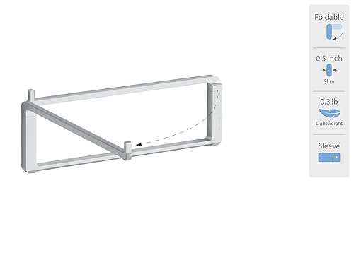 Rain Design mBar Pro Foldable Laptop Stand - Silver Silver mBar Pro