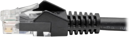 Tripp Lite Cat6 Gigabit Ethernet Snagless Molded Patch Cable 24 AWG 550MHz Premium UTP, Black, RJ45 M/M 35' (N201-035-BK) 35-ft. Black