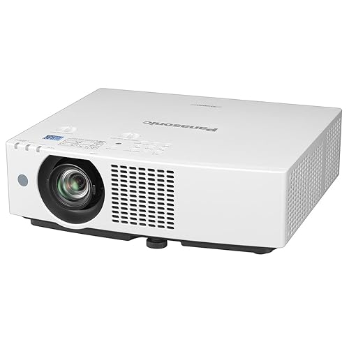 Panasonic PT-VMZ61 WUXGA LCD Laser Projector, 6200 Lumens, White