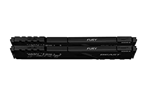 Kingston Fury Beast 32 GB (2 x 16 GB) 3200 MHz DDR4 CL16 Desktop Memory Kit of 2 KF432C16BB1K2/32 Kit of 2 3200 MHz 32 GB