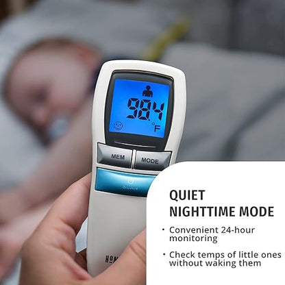 HoMedics No-Touch Infrared Thermometer Accurate Body, Food, Liquid and Room Temperature Readings