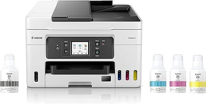 Canon Megatank GX4020 All-in-One Wireless Supertank Printer with Print, Copy, Scan and Fax | Auto Document Feeder | Mobile Printing | 2.7 LCD Touch Screen