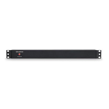CyberPower PDU15B10R Basic PDU, 100-125V, 15A (Derated to 12A), 10 Outlets, 1U Rackmount