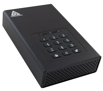 Apricorn Aegis Padlock 2 TB DT 256-bit Encrypted USB 3.0 Hard Drive (ADT-3PL256-2000 ) 2TB