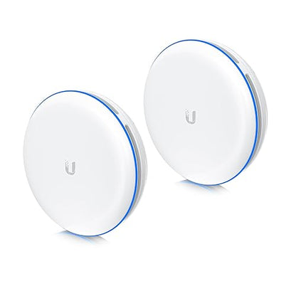 Ubiquiti UniFi UBB-XG 10 Gbps 60 GHz Building to Building Bridge XG, 2 Pack - White