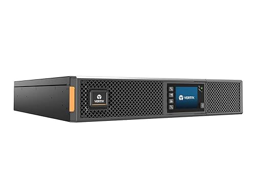 Liebert GXT5 UPS - 3kVA/3kW 208V, L6-30P Input, Online Double Conversion Rack Tower, Energy Star, Uninterruptible Power Supply, Sine Wave Battery Backup with Surge Protection (GXT5-3KL630RT2UXL) GXT5 3000VA/3000W