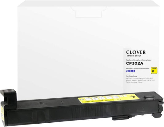 CIG 200800 Remanufactured Yellow Toner Cartridge for HP 827A