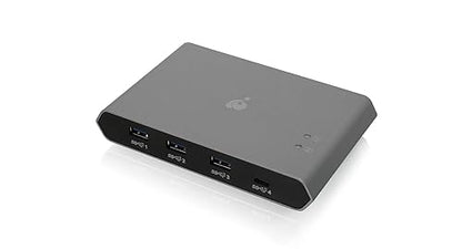 IOGEAR USB-C 2-Port Keyboard Mouse and Peripheral Switch with Power Delivery GUS4C2 2x4 USB-C/2-Port