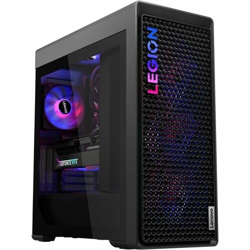 Lenovo Legion T7 34IAS10 90Y6003KUS Gaming Desktop Computer - Intel Core Ultra 7 265KF - 32 GB - 1 TB SSD - Tower - Storm Gray - Intel Chip - Windows 11 Pro - NVIDIA GeForce RTX 5080 16 GB GDDR7 - Eng