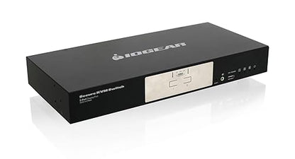 IOGEAR 2-Port DisplayPort Secure KVM Desktop Switch 4K UHD - USB Smart Card - CAC Biometrics Support - One Console Controls 2 Secure Computers (TAA) - GCS1412TAA3