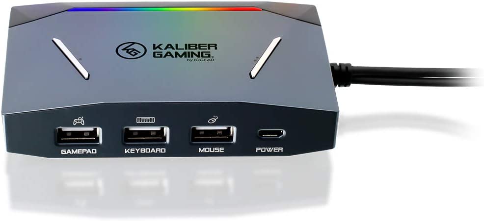 IOGEAR KeyMander 2 3Play Keyboard/Mouse Sharing Switch for PC and Game Consoles - GES1337