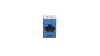 Panduit CJ688TGBU Category-6 8-Wire TG-Style Jack Module, Blue