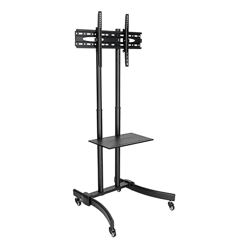 Tripp Lite Mobile Flat-Panel TV Floor Stand Cart Height-Adjustable LCD 32-70 Displays 37-70